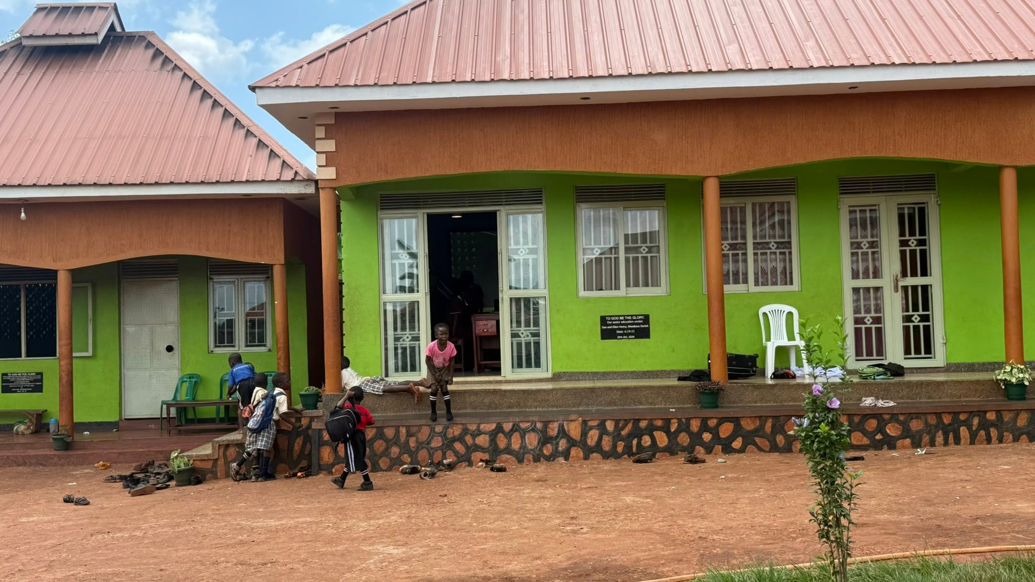The children's home in Jinja
